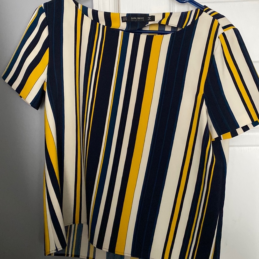 Strip blouse